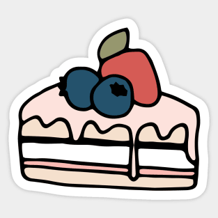 Yummy Cake Time Sticker